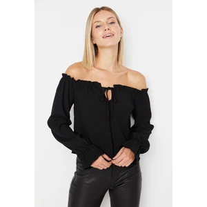 Trendyol Blouse - Black - Relaxed fit