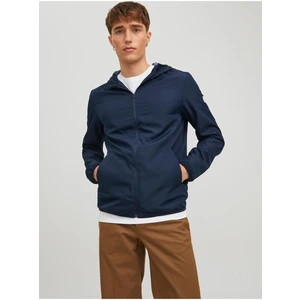 Dark blue Men's Light Hooded Jack & Jones Cali - Men