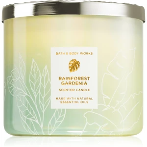 Bath & Body Works Rainforest Gardenia vonná svíčka II. 411 g