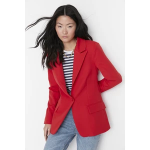 Trendyol Blazer - Red - Regular fit