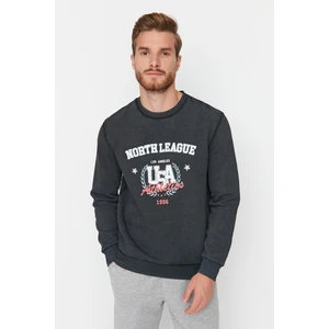 Trendyol Sweatshirt - Gray - Regular fit