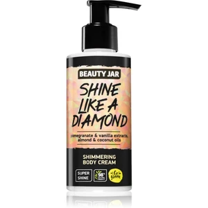 Beauty Jar Shine Like A Diamond rozjasňujúci telový krém s vyživujúcim účinkom 150 ml