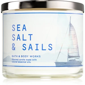 Bath & Body Works Sea Salt & Sails vonná sviečka 411 g