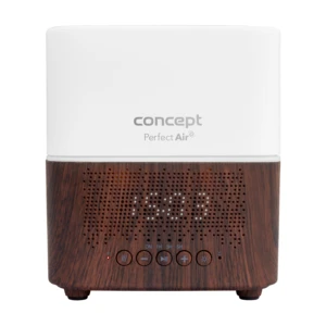 Concept DF2011 Perfect Air Dark Wood aroma difuzér bluetooth přehrávač a budík 1 ks