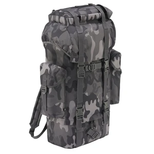 Nylon Military Backpack Grey Camo