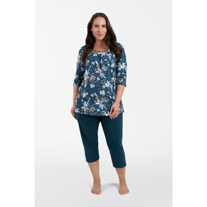 Pyjamas Madison 3/4 sleeve, 3/4 legs - print/nautical