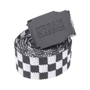 UC Canvas Belt Checkerboard 150cm black/white