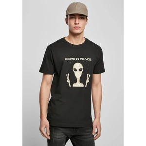 Black I Come In Peace T-Shirt