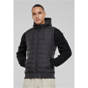 Small bubble hood vest blk/blk