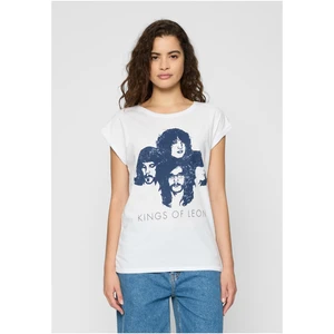 Women's T-shirt Kings of Leon Silhouette white