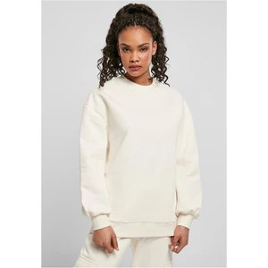 Women's Organic Oversized Crew Whitesand