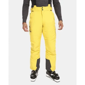 Men's ski pants KILPI MIMAS-M Yellow