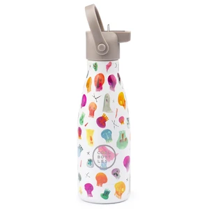 Cool Bottles Dětská nerezová termolahev Kids 3D třívrstvá 260 ml - multicolor