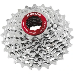 SRAM PG-970 Kazetta 9-Speed 11-32T Silver/Red