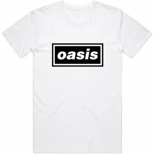 Oasis Camiseta de manga corta Decca Logo Unisex Blanco XL