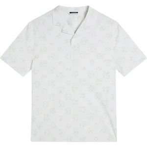 J.Lindeberg Resort Regular Fit Shirt Print White Sphere Dot XL Polo