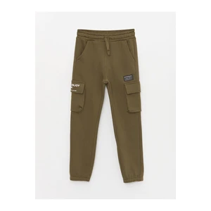 LC Waikiki Boys' Cargo Sweatpants with Elastic Waist