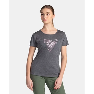 Women's technical T-shirt KILPI GAROVE-W Dark gray