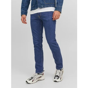 Blue Mens Slim Fit Jeans Jack & Jones Tim - Men