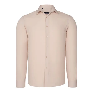 G726 DEWBERRY MENS SHIRT-BEIGE