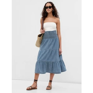 GAP Denim Midi Skirt - Women