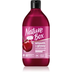 Nature Box Cherry uhlazující kondicionér pro nepoddajné a krepatějící se vlasy 385 ml