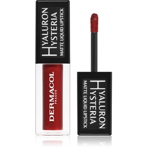 Dermacol Hyaluron Hysteria Matte Liquid Lipstick szminka w płynie z formułą matującą No.08 4,5 ml