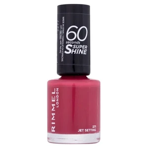 Rimmel 60 Seconds Super Shine lak na nechty odtieň 271 Jet Setting 8 ml