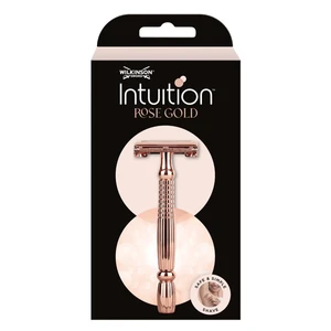 Wilkinson Sword Intuition Rose Gold Razor holicí strojek + náhradní břity