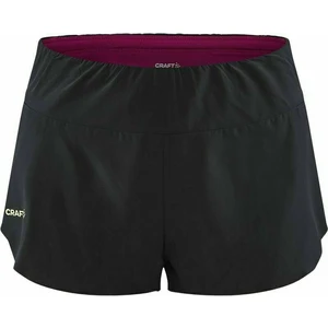 Craft PRO Hypervent Split Women's Shorts Black/Roxo S Spodenki do biegania