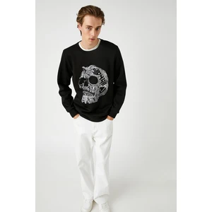 Koton Men's Black Sweatshirt