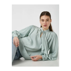 Koton Blouse - Turquoise - Regular fit