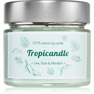 Tropicandle Lime, Basil & Mandarin vonná sviečka 150 ml