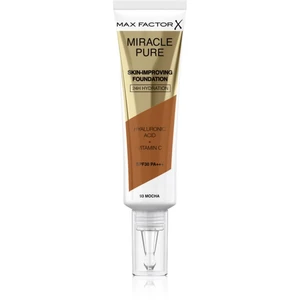 Max Factor Miracle Pure Skin dlhotrvajúci make-up SPF 30 odtieň 93 Mocha 30 ml