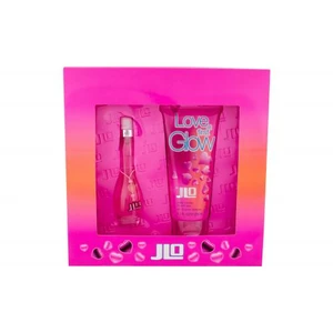 Jennifer Lopez Love At First Glow darčeková kazeta toaletná voda 30 ml + sprchovací gél 200 ml pre ženy