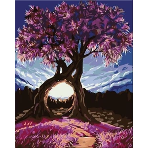 Zuty Painting by Numbers Cuddling Tree