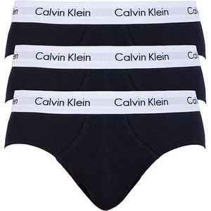 Set of three black classic fit briefs Calvin Klein Underwear