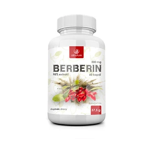 ALLNATURE Berberin Extrakt 98% 500 mg 60 kapsúl