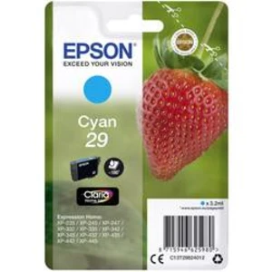 Náplň do tlačiarne Epson T2982, 29 C13T29824012, zelenomodrá