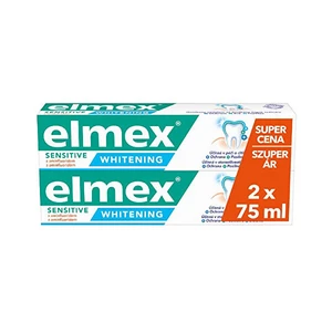 Elmex Sensitive Whitening pasta pre prirodzene biele zuby 2x75 ml