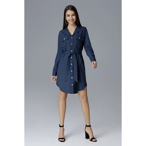 Figl Woman's Dress M630 Navy