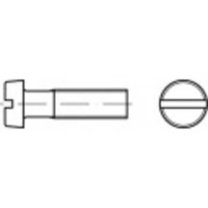 Šrouby s válcovou hlavou TOOLCRAFT TO-5445213, N/A, M6, 25 mm, mosaz, 1000 ks