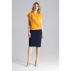 Figl Woman's Blouse M652 Mustard