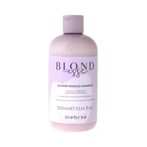 Inebrya BLONDesse Blonde Miracle Shampoo čiastiaci detoxikačný šampón pre blond vlasy 300 ml