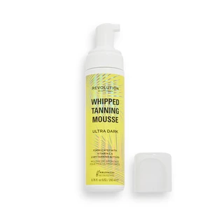 Makeup Revolution Beauty Tanning Whipped Mousse samoopaľovacia pena odtieň Ultra Dark 200 ml