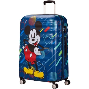 American Tourister Cestovní kufr Wavebreaker Disney Spinner 96 l - matná modrá