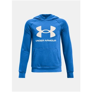 Under Armour Rival Fleece Mikina dětská Modrá