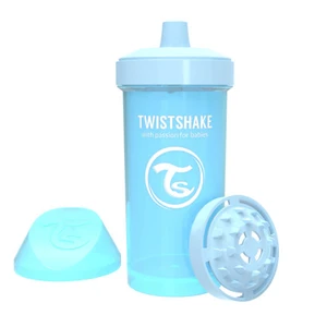 TWISTSHAKE Fľaša pre deti 360 ml 12+m Pastelovo modrá