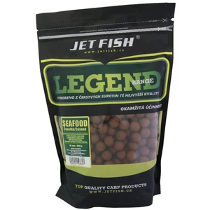 Jet fish  boilie legend range seafood slivka cesnak - 1 kg 30 mm