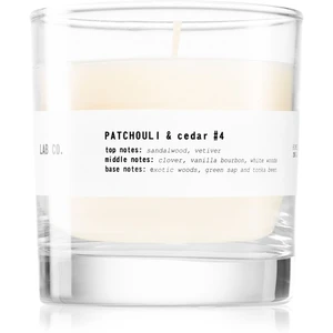 Ambientair Lab Co. Patchouli & Cedar vonná sviečka 200 g